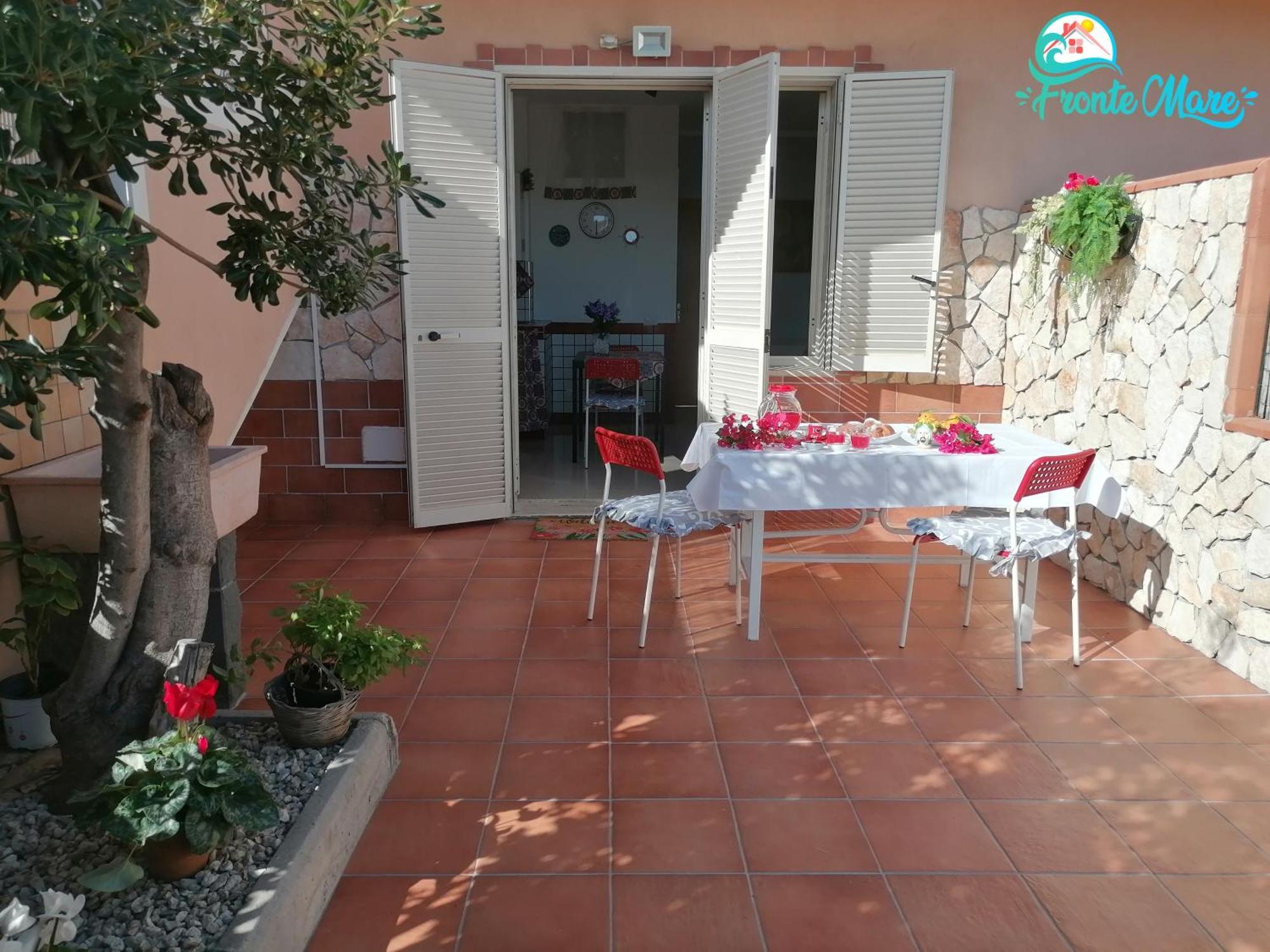 הוילה סנטה תרזה די ריבה Casa Fronte Mare מראה חיצוני תמונה